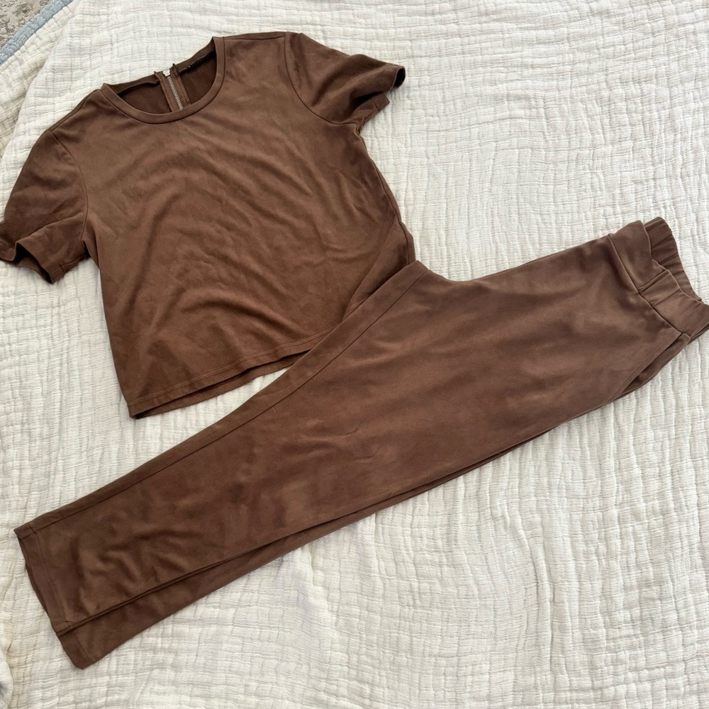 Zara suede set